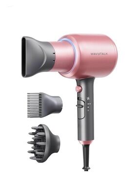 Wavytalk Blown Away Ionic Hair Dryer for Curly Hair with Diffuser, 1875W